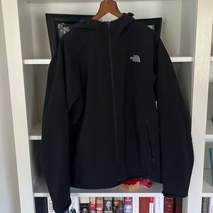 The North Face hooded zip up jacket